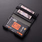 Men's Swiping Aluminum Alloy 2 Fold Leather Men's Wallets
