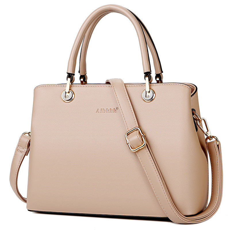 Women's Fan Simple Mother Large Capacity Handbags