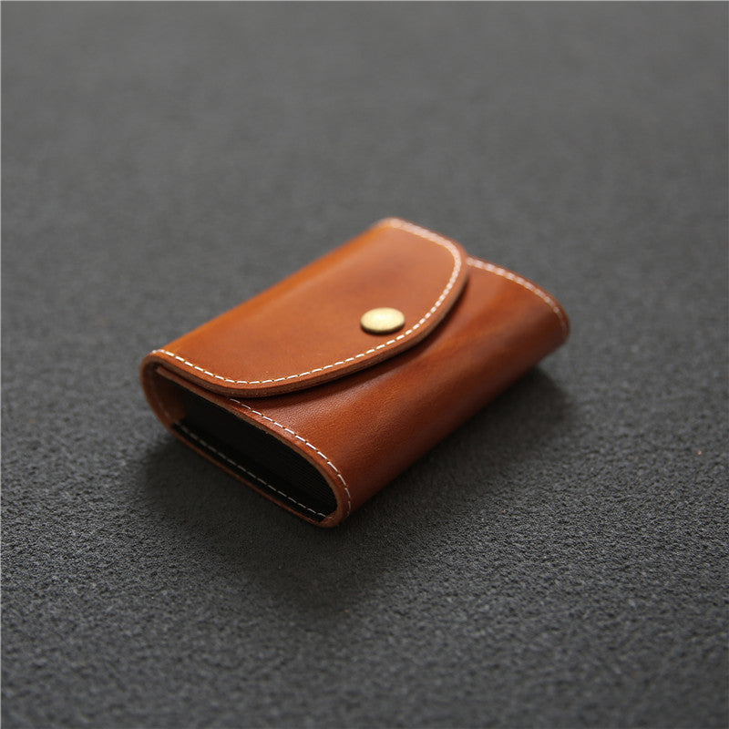 Women's & Men's & Cowhide Versatile Leather Large Capacity Driving License Card Holder