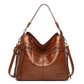 Attractive Women's Beautiful Trendy Double Zipper Shoulder Bags