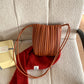 Women's Soft Leather One High-grade Pleated Versatile Phone Bags