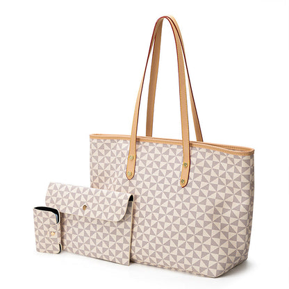Women's Female Korean Style Fashion Three-piece Set Armpit Bags
