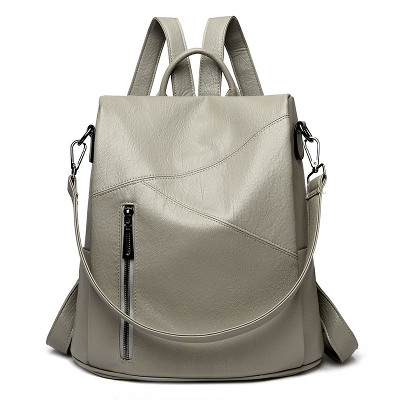 Women's Double Back Large Capacity Niche Korean Backpacks
