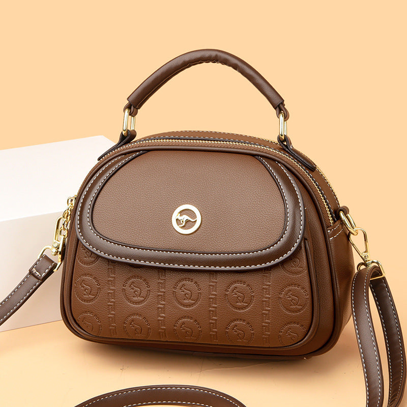 Women's Fashion Contrast Color Versatile Large Capacity Crossbody Bags