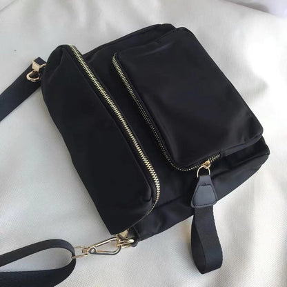 Women's Korean Style Flap Nylon Cloth Lightweight Crossbody Bags
