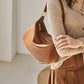 Women's Dumpling High-grade Underarm Genuine Leather Shoulder Bags