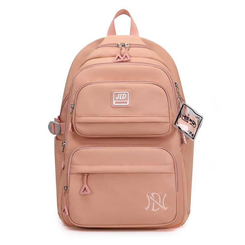 Junior's Female Burden Reduction Spine Protection Large Middle School Students' Schoolbags
