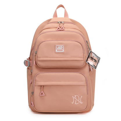 Junior's Female Burden Reduction Spine Protection Large Middle School Students' Schoolbags