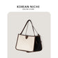 Women's Design Large Capacity Canvas Underarm Fashion Bags
