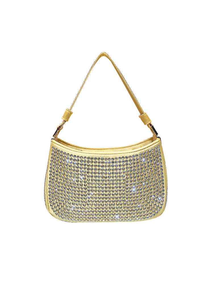 Women's High-grade Exquisite Dinner Rhinestone Chain Handbags