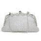 Women's Holding Dinner Flower Decorations Banquet Clutch Evening Bags