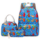 Children's Comfortable Ocean Shark Cartoon Cute Backpacks
