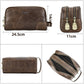 Men's Black Angel First Layer Cowhide With Password Clutch Men's Handbags