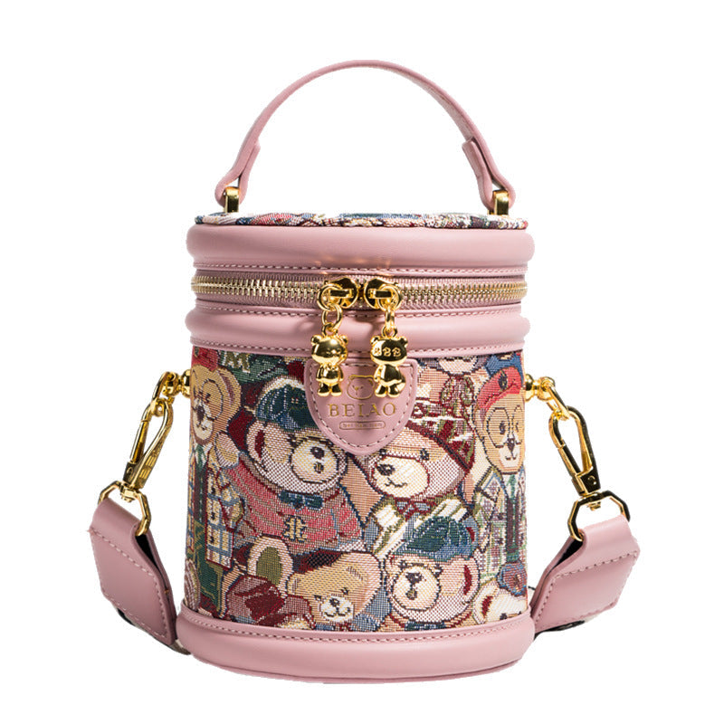 Women's Source Design Cartoon Bear Mobile Shoulder Bags