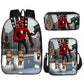 Toilet Primary Secondary Monitor Three-piece Set Elementary School Students' Schoolbags