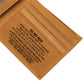 Men's Retro Crazy Horse Leather Genuine Laser Men's Wallets