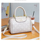 Women's Embossed Boston Fashion Large Capacity Portable Crossbody Bags