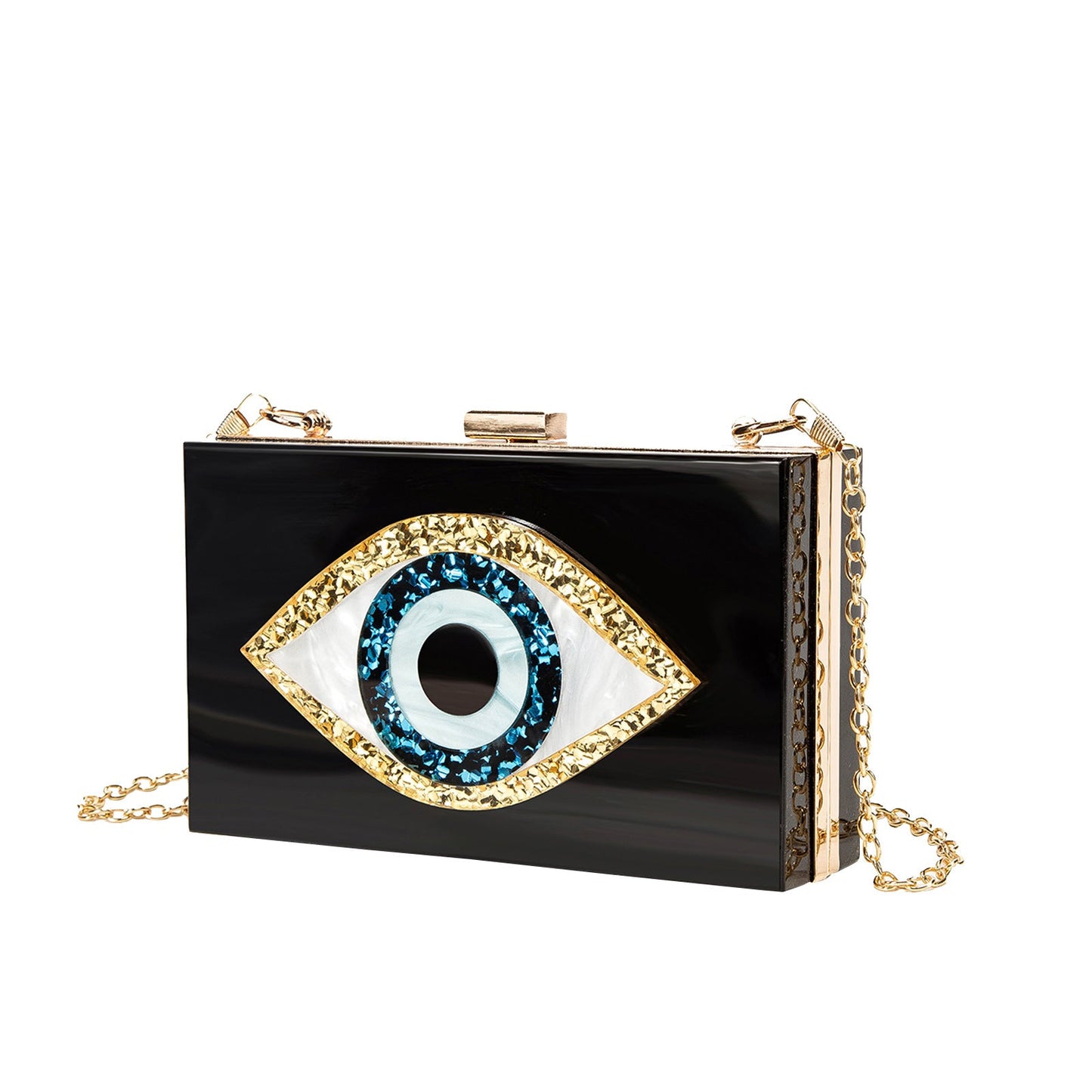 Creative Women's Dinner Glasses Acrylic Chain Handbags
