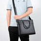 Men's Classy Slouchy Glamorous Horizontal Leather Men's Briefcases