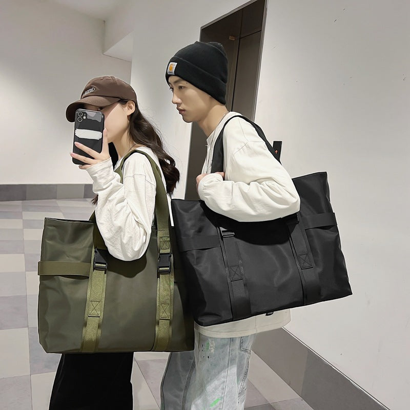 Women's & Men's & Trendy Cool Large Capacity Working Style Handbags