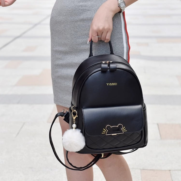 Women's Fashion Large Capacity Hand Holding Backpacks