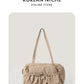 Style Niche Pleated Nylon Large Capacity Shoulder Bags