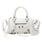 Women's Retro Portable Tassel Rivet Decoration Motorcycle Crossbody Bags