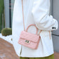 High-grade Versatile Style Chain Rhombus Convenient Handbags