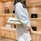 Women's Baguette Design High-grade Simple Black Underarm Handbags