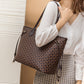 Women's Printed Plaid Large Capacity Trendy Portable Crossbody Bags