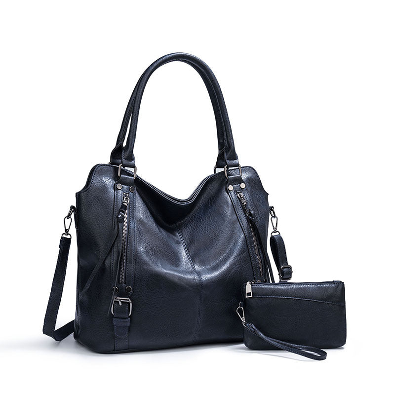 Women's Large Portable Soft Leather Capacity Handbags