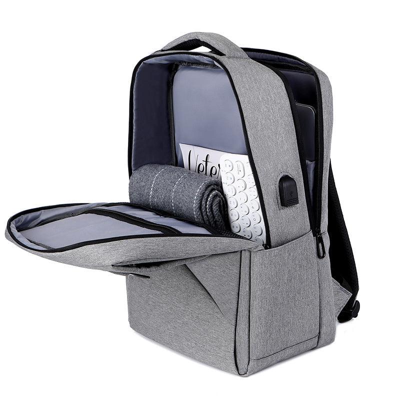 Men's Oxford Cloth Large Capacity Commute Backpacks