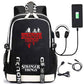 American Tv Stranger Things Charging Luminous Backpacks