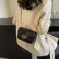 Spring Classic Style Chain Versatile Texture Crossbody Bags