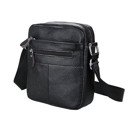 Women's & Men's & Leather Cowhide Mobile Men's Shoulder Bags