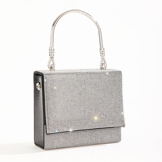 Rhinestone Banquet Flash Bridal Wedding Hand Bags