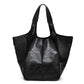 Women's Retro Simple Big Soft Leather Large Handbags