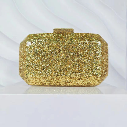 Women's Marble Fashion Summer Beach Acrylic Evening Bags