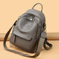 Women's Kangaroo Large Capacity Mom Soft Leather Backpacks
