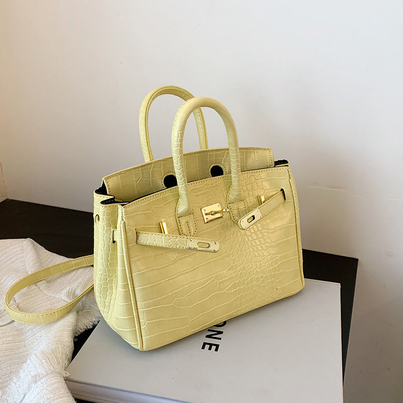 Stylish Good Texture Platinum Trendy Elegant Portable Shoulder Bags