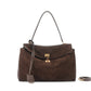 Cool Suede Matte Leather Kelly Underarm Shoulder Bags