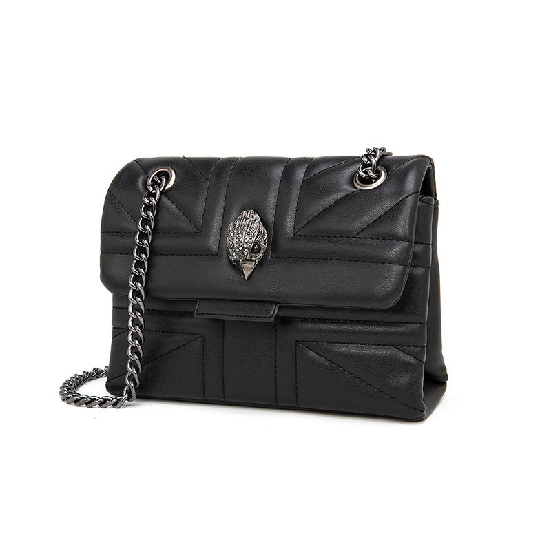 Women's Chain Eagle Head Lion Ridge Crossbody Bags