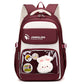 Women's Large Capacity Chinese Black Stain Resistant Middle School Students' Schoolbags