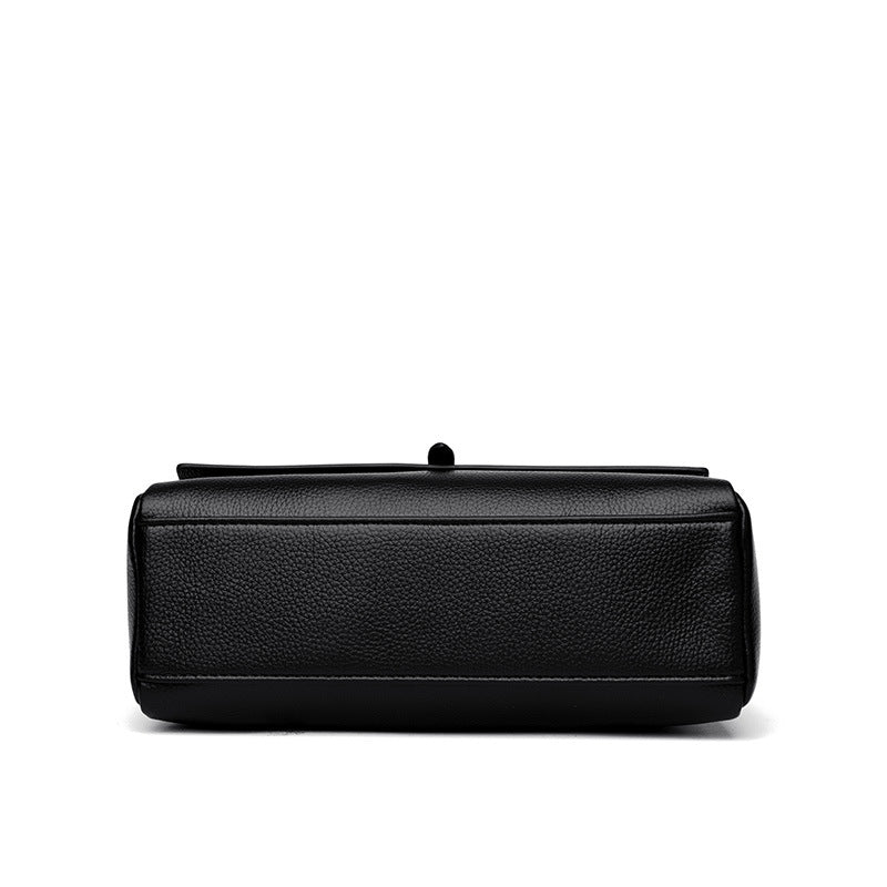 Women's & Men's Spring Korean Style Simple Soft Leather Shoulder Bags
