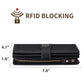 Women's Long Fan Billfold Leather Large Capacity Ladies Wallets