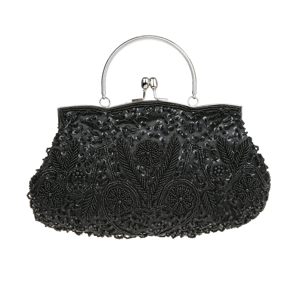 Women's Handmade Pearl Embroidery Dress Garment Dinner Evening Bags