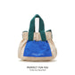 Singapore Design Dopamine Color Matching Canvas Crossbody Bags