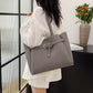 Large Capacity Commuter Homemade Woven Material Shoulder Bags