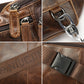 Men's Genuine Leather Mobile Business First Layer Men's Waist Packs