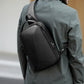 Men's Lightweight Trendy Street Polyhedron Rechargeable Fitness Men's Chest Bags
